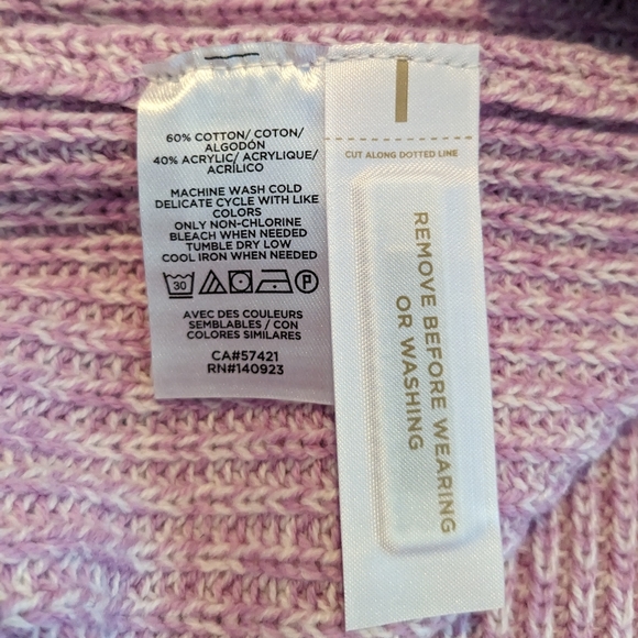 LOFT Ribbed Pocket Sweater Tank - Picture 7 of 7